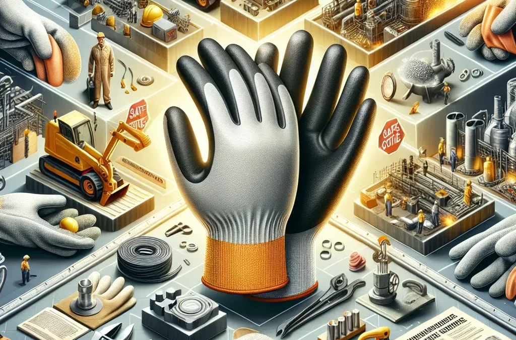 Rękawice robocze powlekane poliuretanem – wybór bezpiecznych rozwiązań dla Twojej firmy